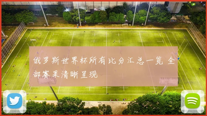 俄罗斯世界杯所有比分汇总一览 全部赛果清晰呈现